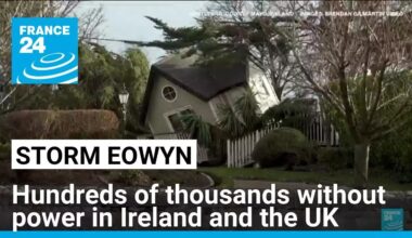 Storm Eowyn wreaks havoc in Ireland and the UK • FRANCE 24 English