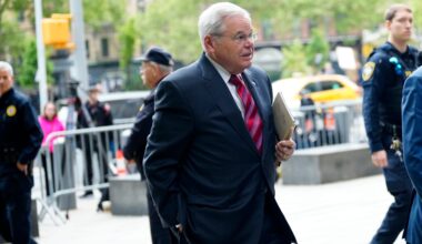 Bob Menendez faces sentencing in federal bribery and corruption case