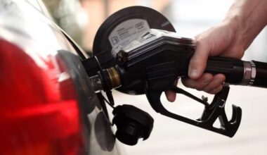 New Brunswick drivers have been charged between 3 and 7 cents per litre on more than 1 billion litres of gasoline and diesel bought since last July to compensate oil companies for costs they may face from federal clean fuel rules. (Sean Gallup/Getty Images - image credit)