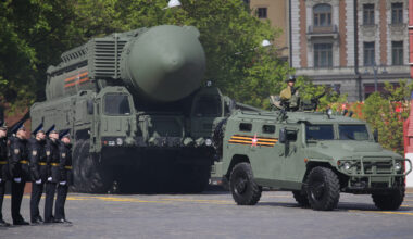 Russian nuclear missile complex seen in Moscow