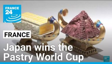 Japan defeats France and wins the Pastry World Cup • FRANCE 24 English