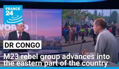 M23 rebel group advances into eastern DR Congo, entering city of Goma • FRANCE 24 English