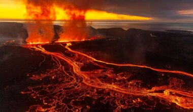 It is a concern if eruption starts in bad weather