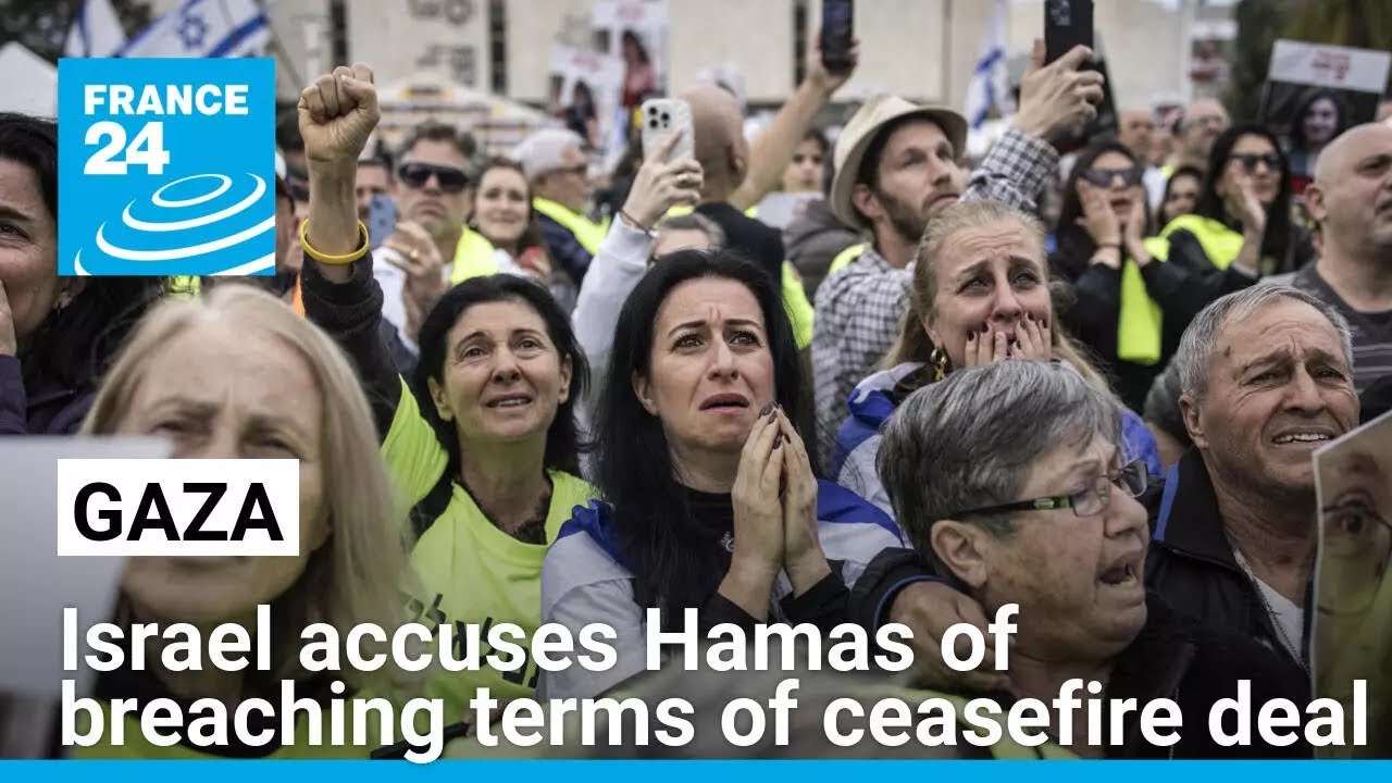 Israel accuses Hamas of breaching terms of Gaza ceasefire deal • FRANCE 24 English