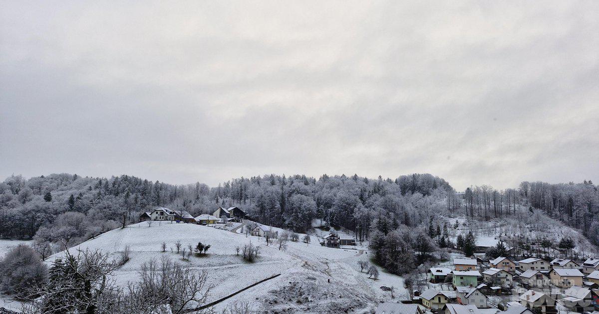 Slovenija se pripravlja na snežno odejo! Beli bodo vzhodni kraji, ledeni dež možen tudi na tej lokaciji