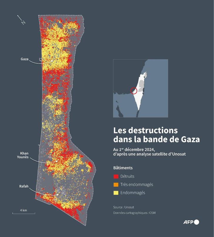 Gaza: Israël avalise l'accord de cessez-le-feu avec le Hamas, début de la trêve dimanche