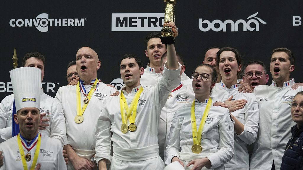 France wins prestigious Bocuse d'Or contest