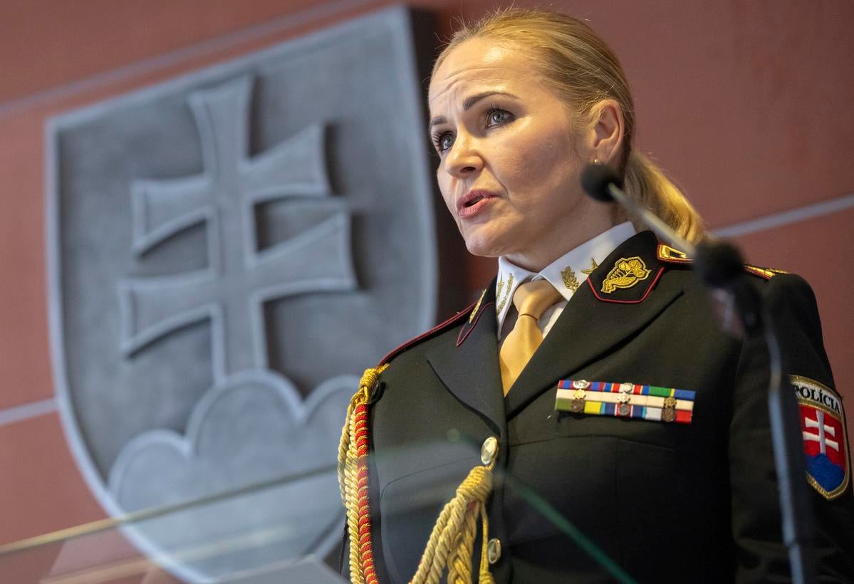 Slovakia gets its first female national police chief
