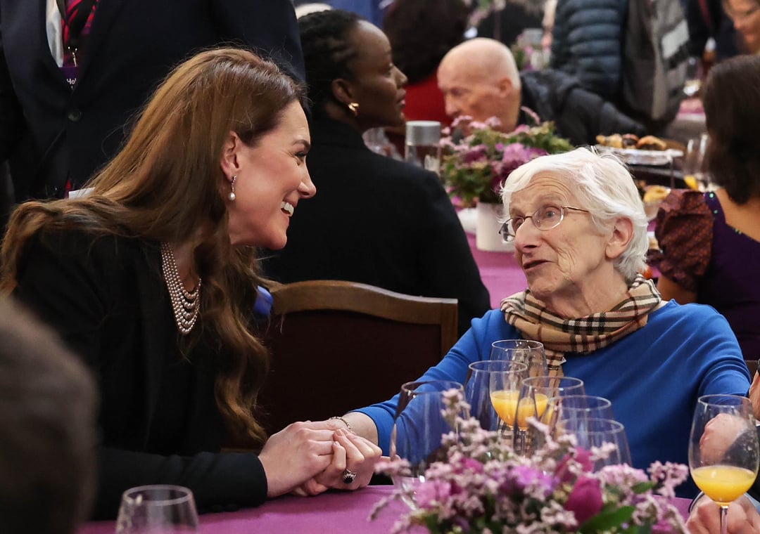 Kate reunited with Holocaust survivors she photographed in 2020