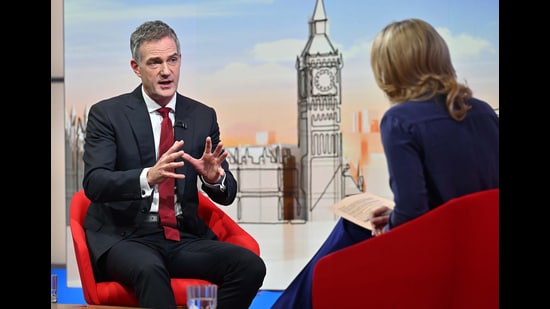 Science Secretary Peter Kyle said he was ‘open-minded’ about tightening online safety legislation (BBC/PA)