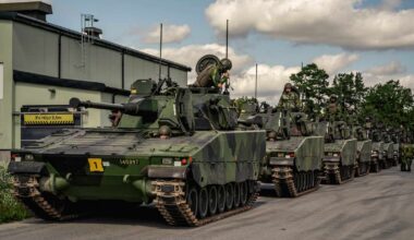 Sweden deploys mechanized battalion in Latvia