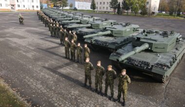 In the Czech Republic, defense spending reached 2% of GDP