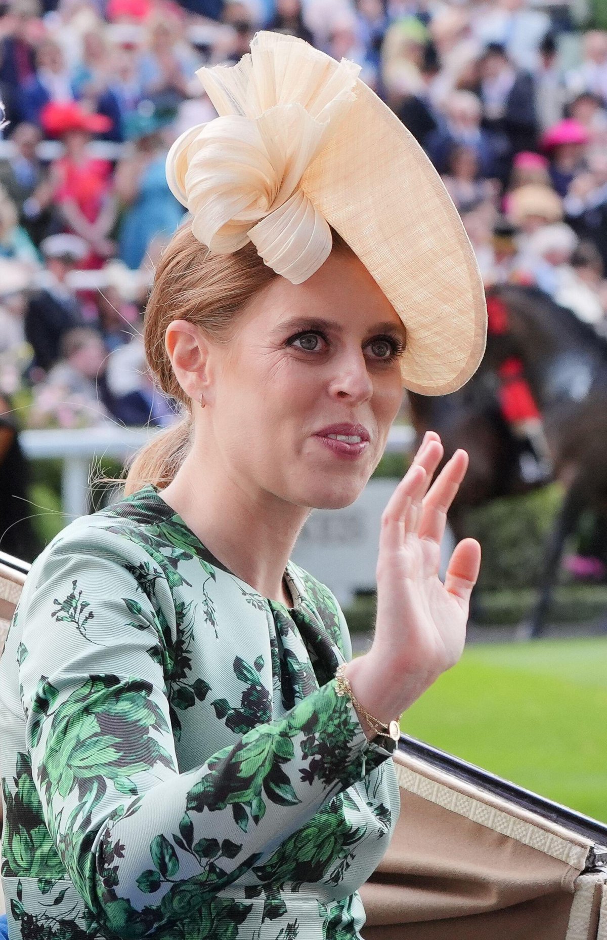 Princess Beatrice attends day four of Royal Ascot on June 21, 2024 (Jonathan Brady/PA Images/Alamy)