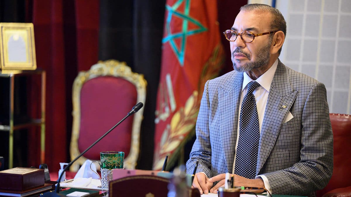 El rey Mohamed VI de Marruecos - PHOTO/MAP