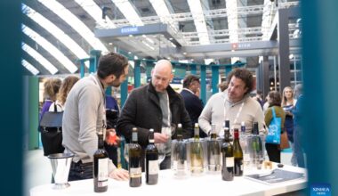 People attend HORECAVA 2025 in Amsterdam, the Netherlands-Xinhua