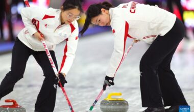 Curling women's round robin session at Winter Universiade: China vs. Italy-Xinhua