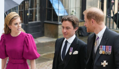 Princess Beatrice collides with Prince Harry during Climate Week