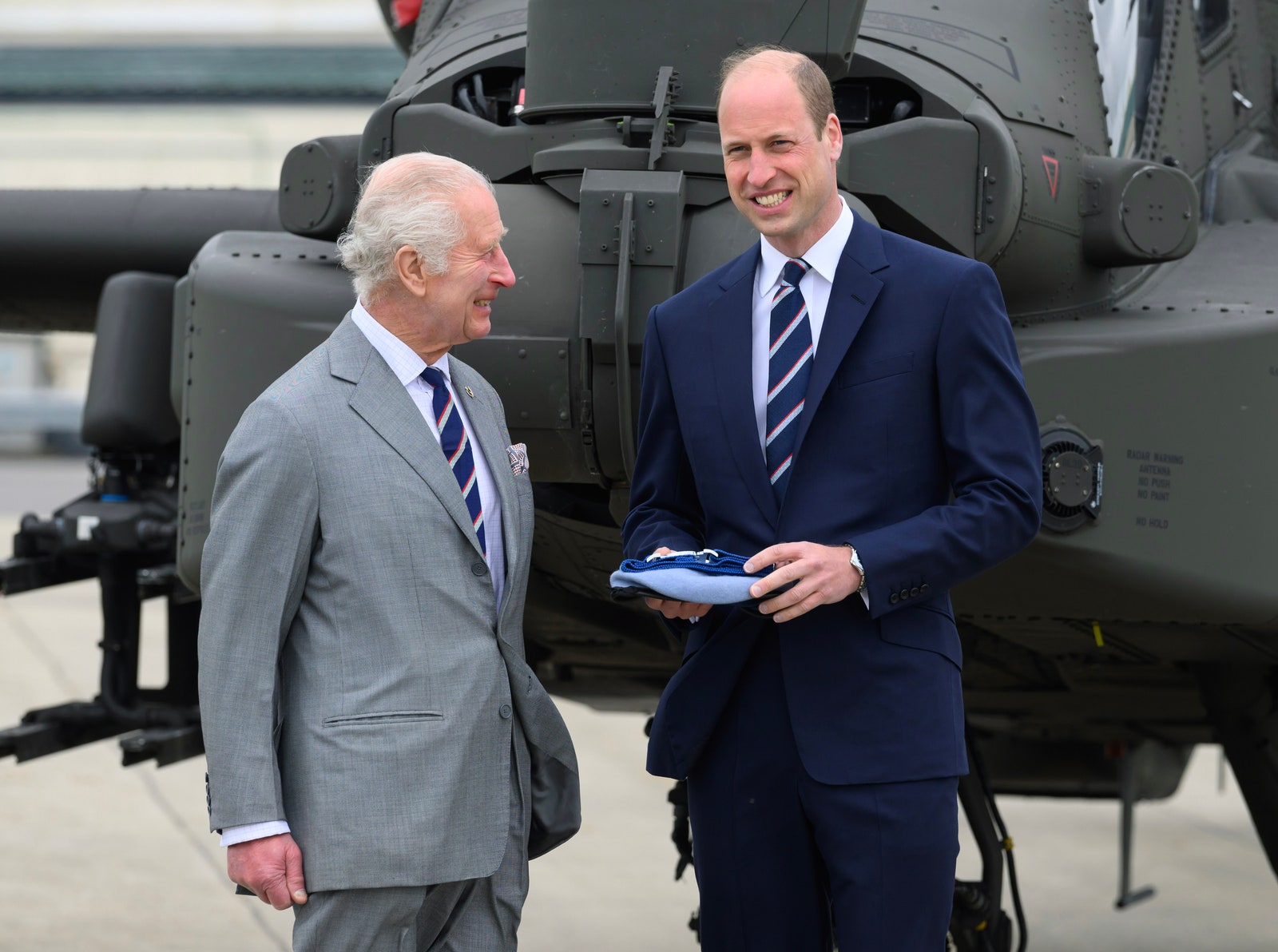Image may contain Prince William Duke of Cambridge Charles Prince of Wales Accessories Formal Wear Tie and Adult