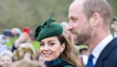 A gift from Prince William? How Kate Middleton wore glittering new sentimental jewels on Christmas Day in Sandringham