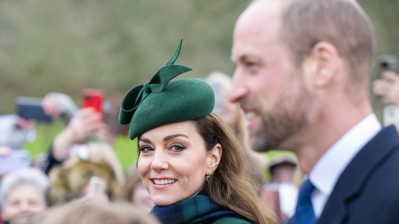 A gift from Prince William? How Kate Middleton wore glittering new sentimental jewels on Christmas Day in Sandringham