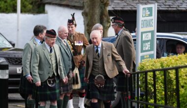Lieutenant Colonel Jonny Thompson joins the King on a Scottish engagement – but will the ‘hot equerry’ marry this year?