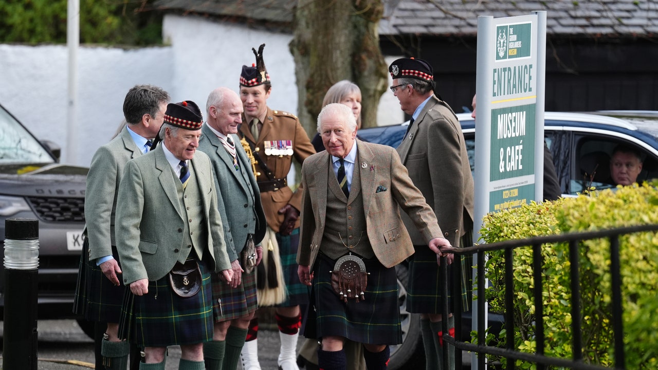 Lieutenant Colonel Jonny Thompson joins the King on a Scottish engagement – but will the ‘hot equerry’ marry this year?