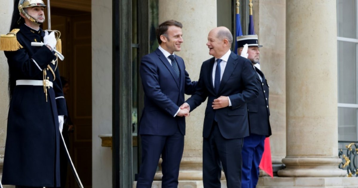 Macron et Scholz promettent une Europe "forte et unie" face à Trump : Actualités