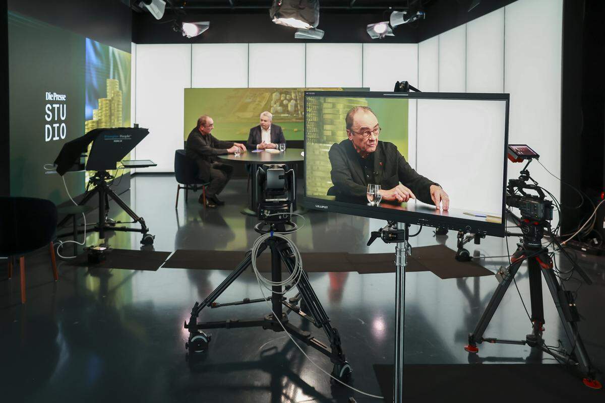 Im „Presse“-Studio sprachen Ende vergangenen Jahres Robert Menasse und Peter Bosek mit Madlen Stottmeyer über die dringenden nächsten Aufgaben für die Europäische Union.
