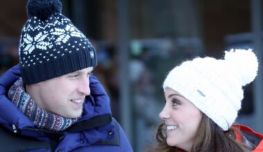 Kate Middleton and Prince William's incredible snowball fight caught on camera - see photos with Prince George and Princess Charlotte
