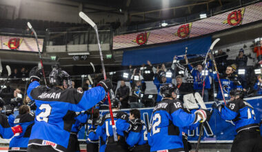 Thrilling win means division survival for Estonia's U20 Ice hockey team | News