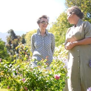 Princess Anne visited South Africa