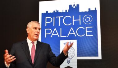 Half of cash withdrawn from Prince Andrew’s Pitch@Palace account