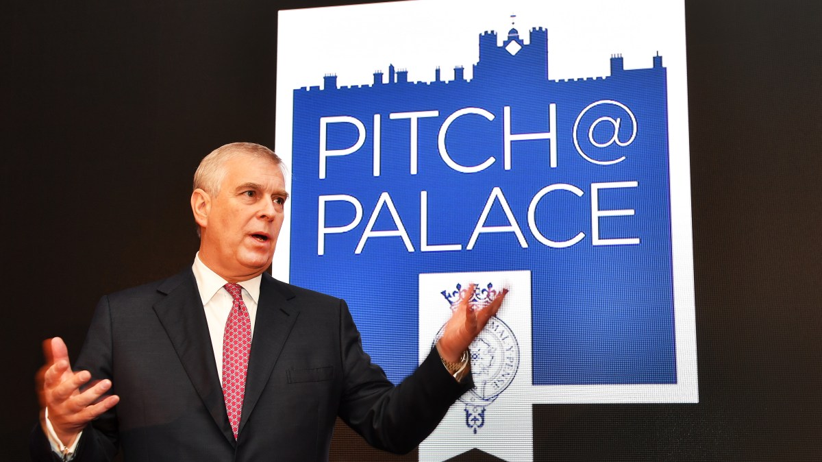 Half of cash withdrawn from Prince Andrew’s Pitch@Palace account