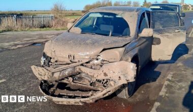 Men in balaclavas wreck havoc in fenland towns.