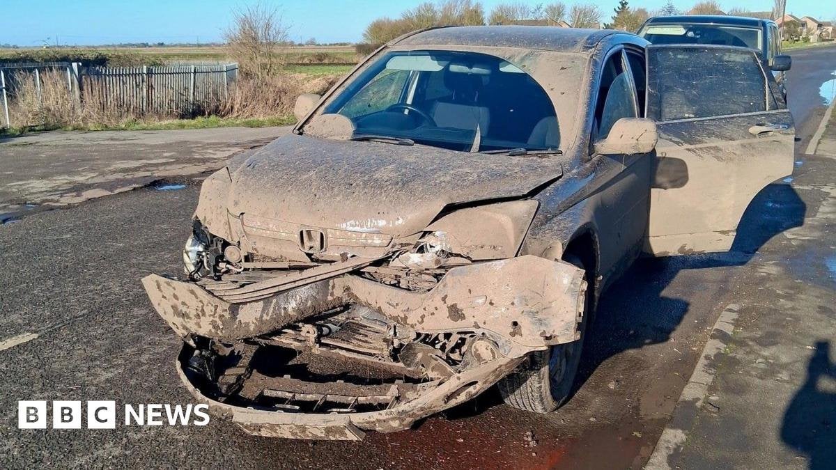 Men in balaclavas wreck havoc in fenland towns.