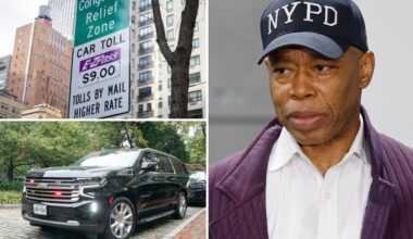 These NYC politicians, including Eric Adams, supported the congestion toll — but they don't have to pay it: 'How convenient'