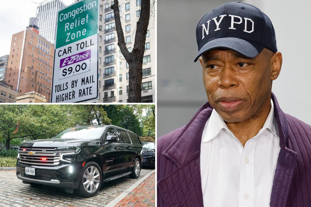 These NYC politicians, including Eric Adams, supported the congestion toll — but they don't have to pay it: 'How convenient'