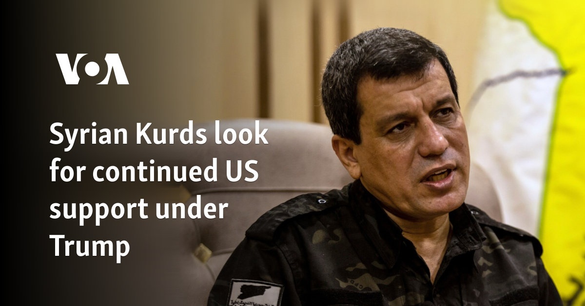 Syrian Kurds look for continued US support under Trump