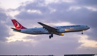 Turkish Airlines says Israelis, Iranians barred from flying to Syria