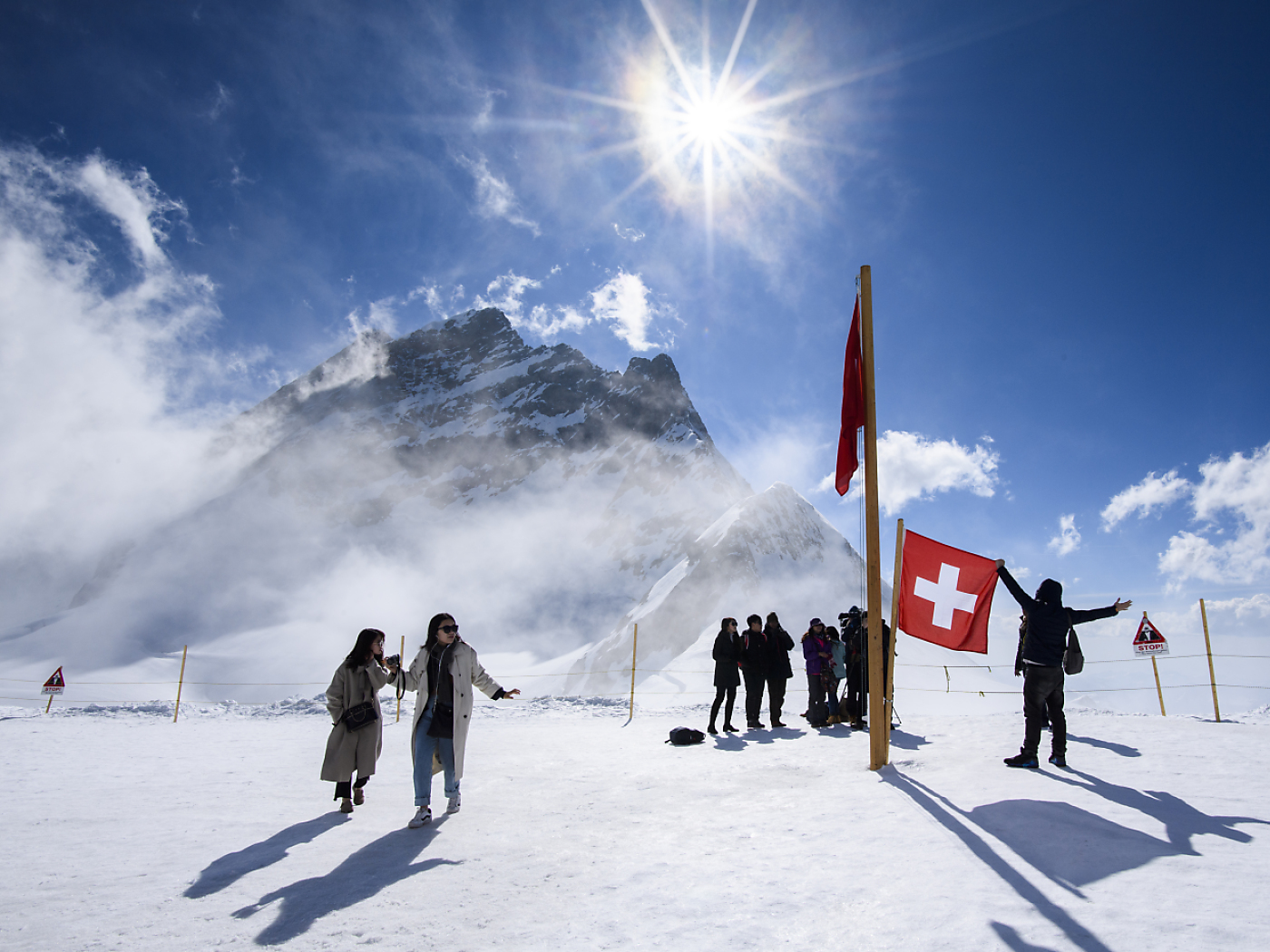 Jungfrau Railways transports over one million guests to the Jungfraujoch