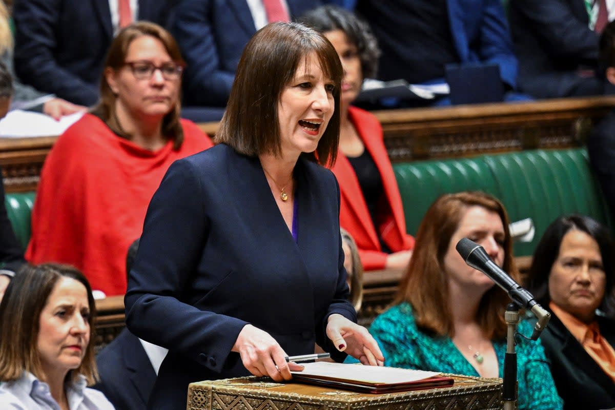 Ms Reeves hit back at her critics saying she has what it takes to deliver for Britain (UK House of Commons/AFP via Gett)