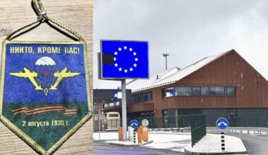 Draudžiamą simboliką demonstravusio baltarusio pasieniečiai neįleido į Lietuvą, jam skirta bauda