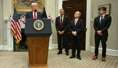 Musk bashes Trump-backed AI mega project