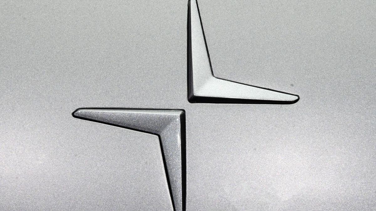 Das Logo des Autobauers Polestar. Wo in Europa die neue Fabrik stehen soll, steht noch nicht fest.