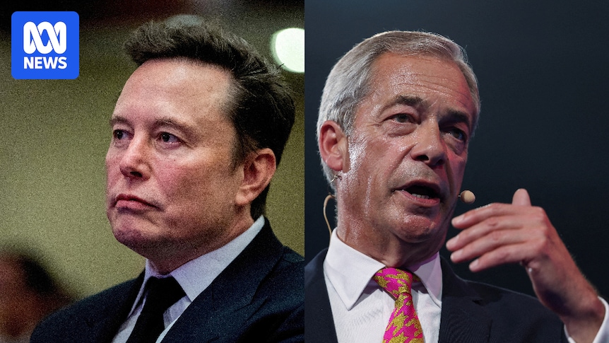 Elon Musk calls for Reform UK leader Nigel Farage to quit