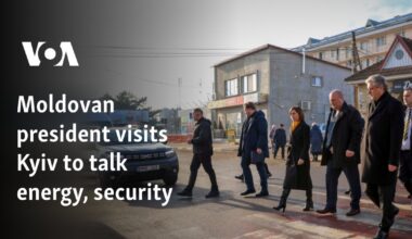 Moldovan president visits Kyiv to talk energy, security