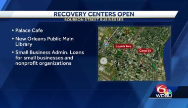 New Orleans opening recovery center to aid businesses impacted by attack