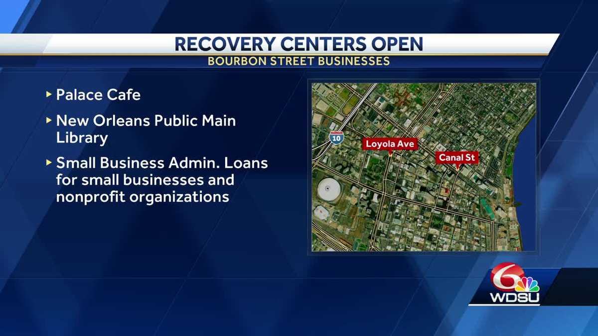 New Orleans opening recovery center to aid businesses impacted by attack