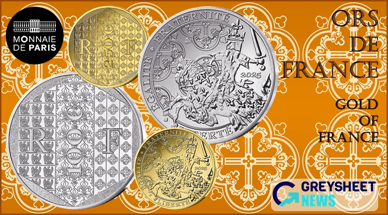enlarged image for France: Third and Final Proof Coin Set in Ors de France Series Features the Franc a Cheval