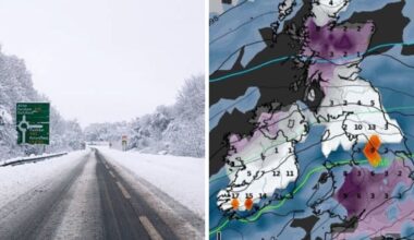 UK snow maps show all of UK hammered by snow barrage - worst-affected areas | Weather | News